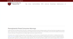 Desktop Screenshot of consumerlaw365.com